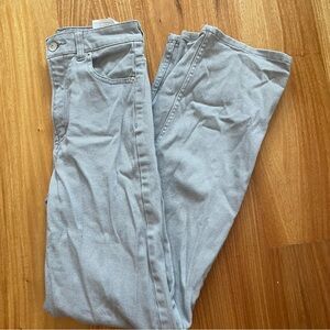 H&M Light Gray Denim Pants